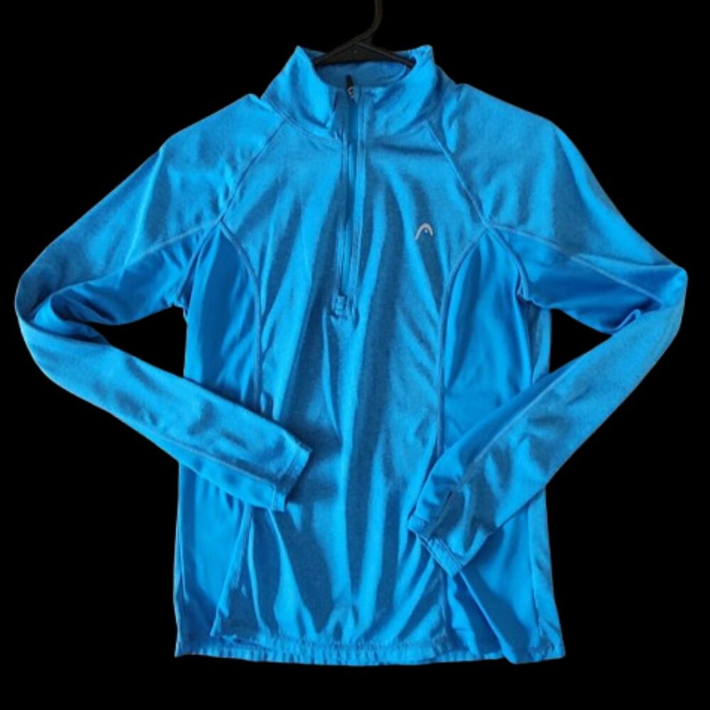 HEAD Womens Active 1/4 Zip Pullover Blue